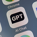 ChatGPT app on a phone